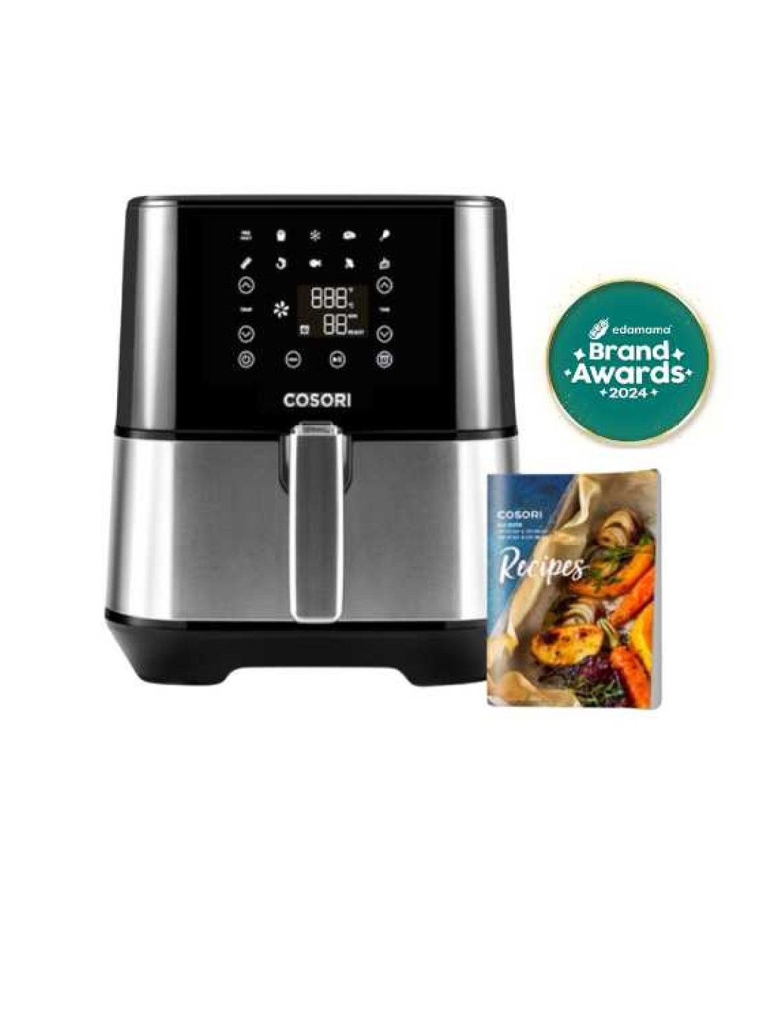 Cosori 5.8 Quart Stainless Steel Premium Air Fryer CP258-AF (5.5 L)