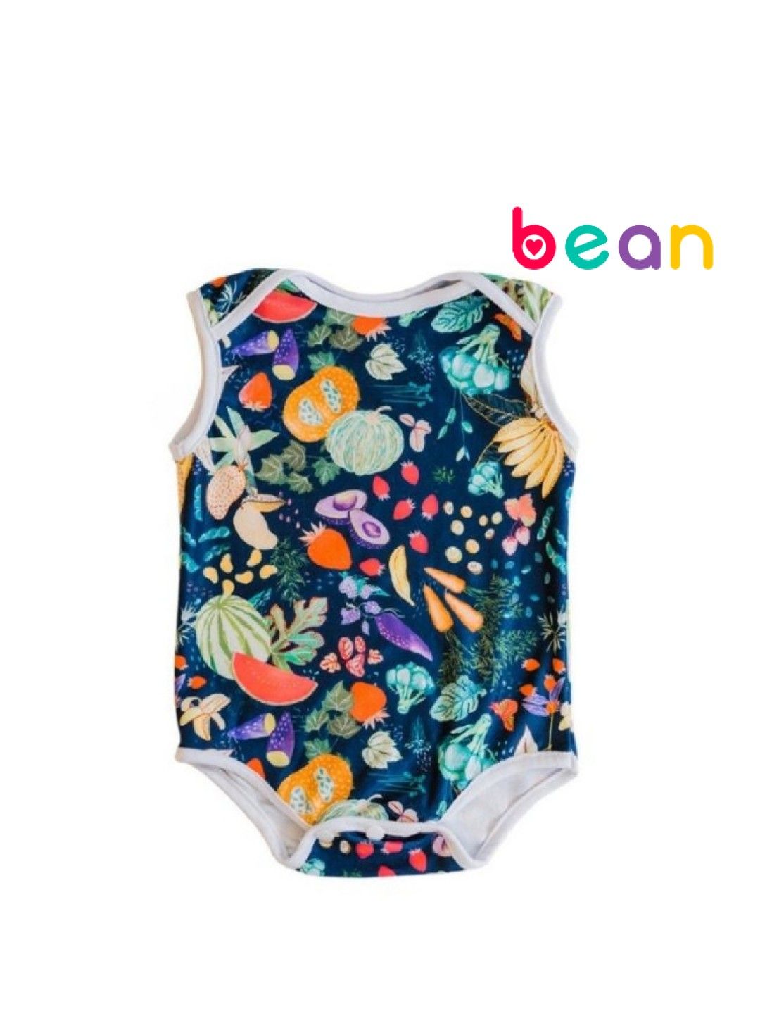 bean fashion Alessa Lanot Fruit Salad Play Sleeveless Onesie (No Color- Image 1)