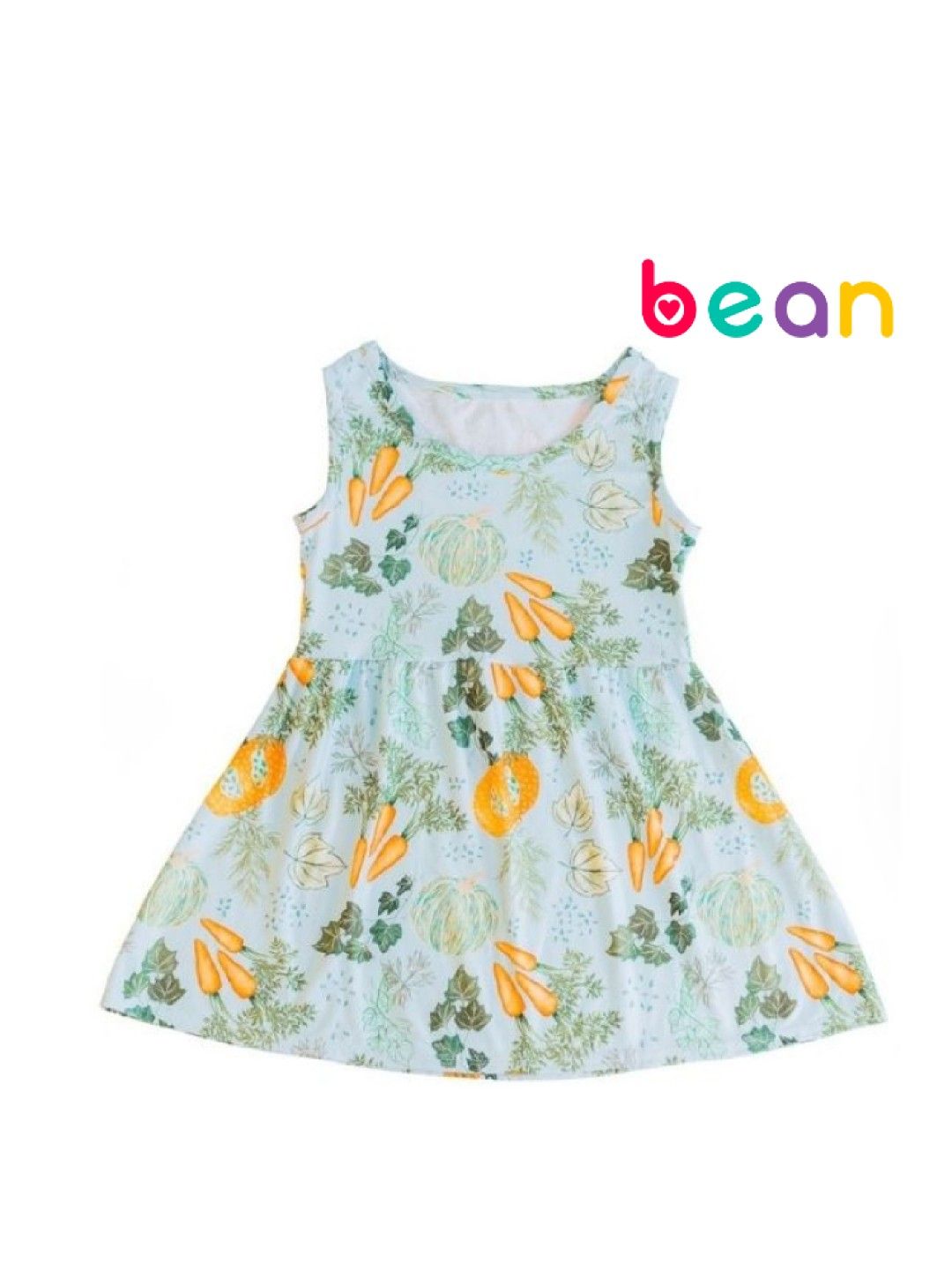 bean fashion Alessa Lanot Kalabasa Krunch Play Sleeveless Dress (No Color- Image 1)