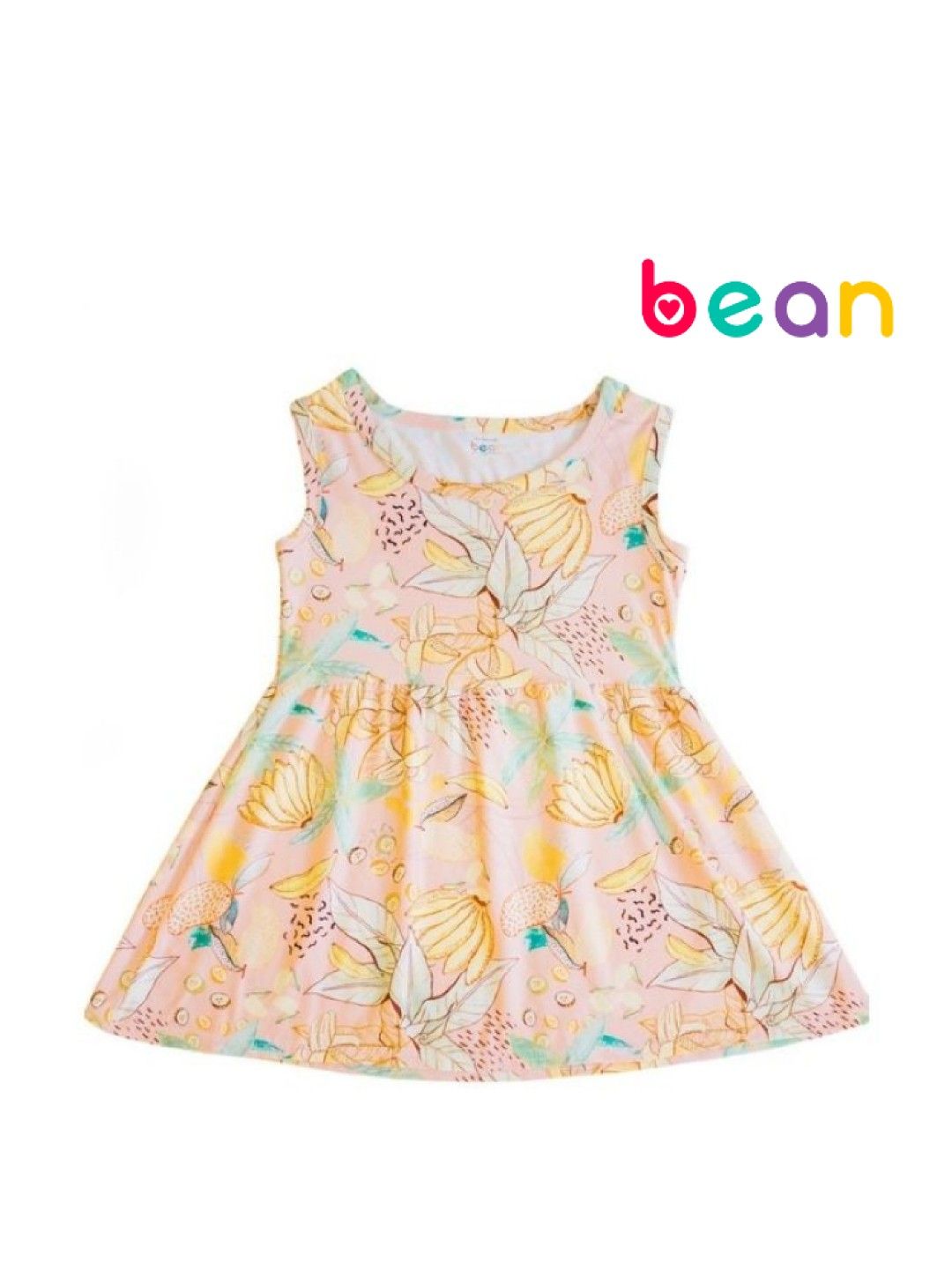 bean fashion Alessa Lanot Saging Swirl Play Sleeveless Dress (No Color- Image 1)