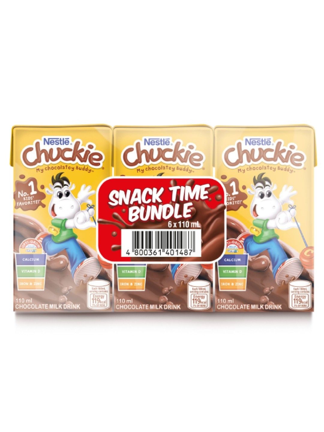 Chuckie Opti-Grow Baon Saver's Pack (110ml x 6) [Expiry: Dec 2024] (No Color- Image 2)