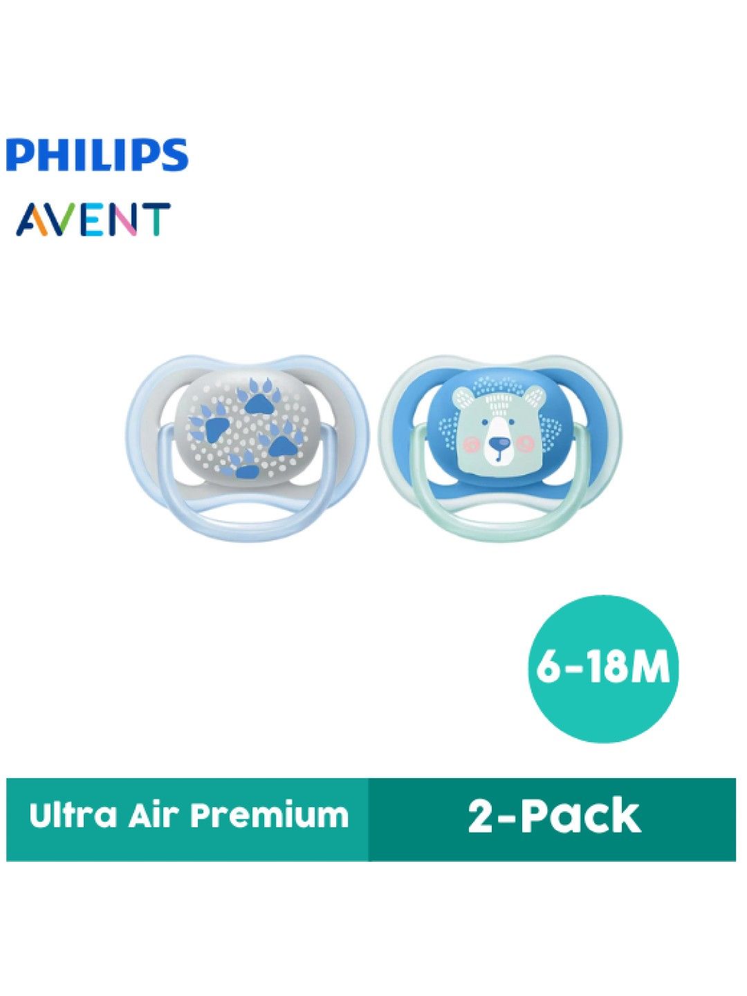 Avent Philips Avent 6-18M Ultra Air Premium Pacifier (2-pack)