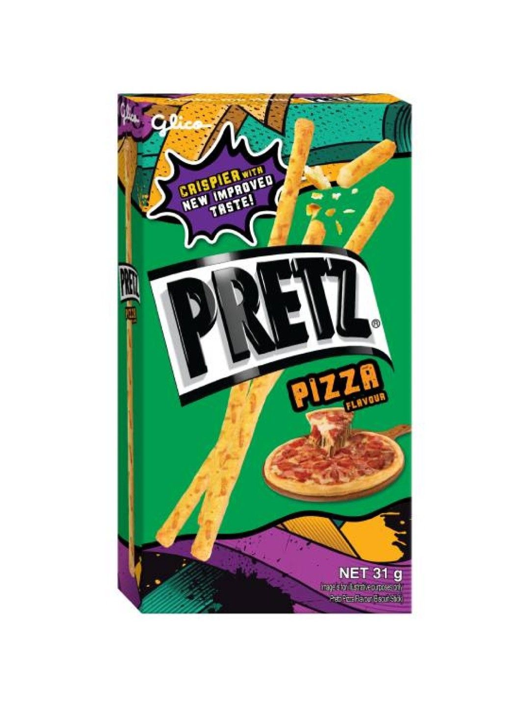 Pretz Pizza Flavour Biscuit Sticks [Expiry: May 2025]