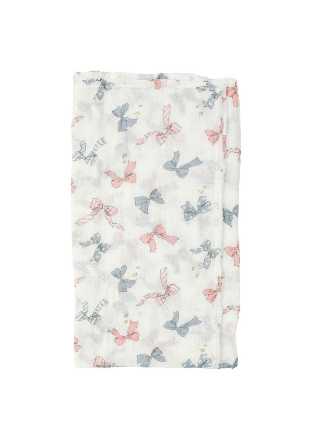 bean Bamboo Muslin Swaddles Pack of 3 Pink Sheep (Pink Sheep- Image 4)