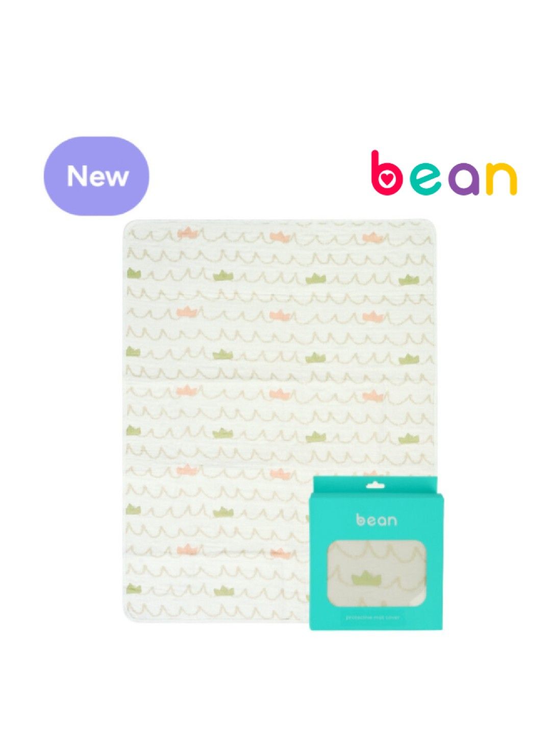 bean Ava Waterproof Baby Mat Boat