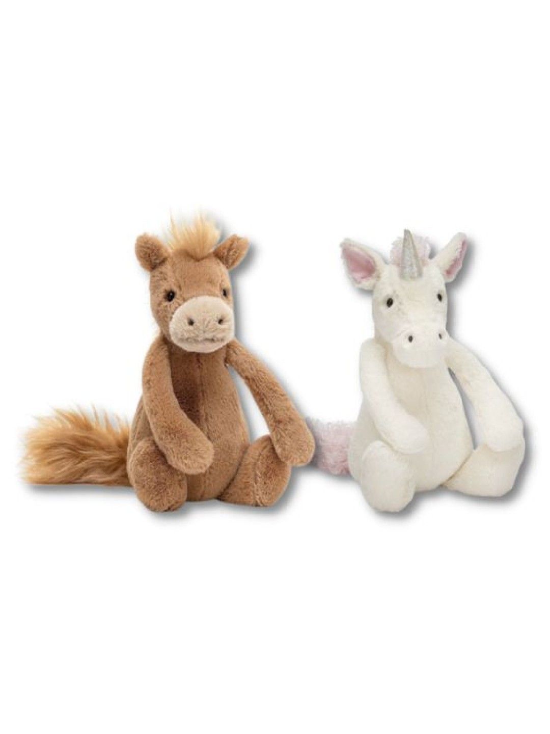 Jellycat Bashful Pony & Unicorn Bundle (Medium)