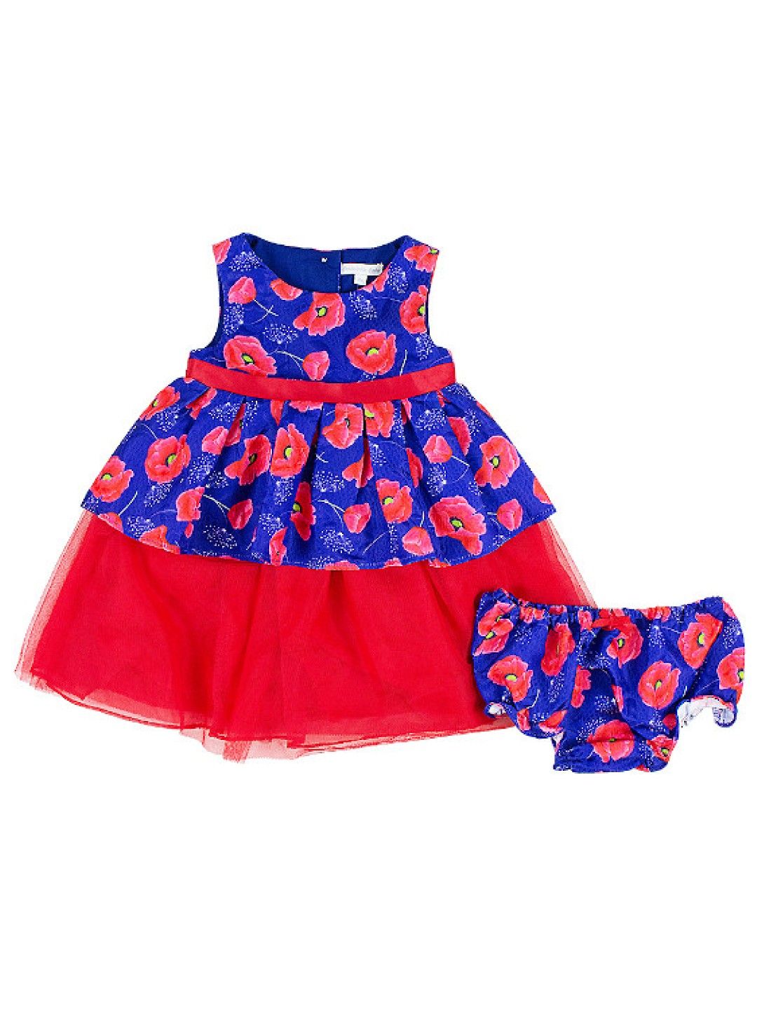 Periwinkle Edna Baby Dress Set