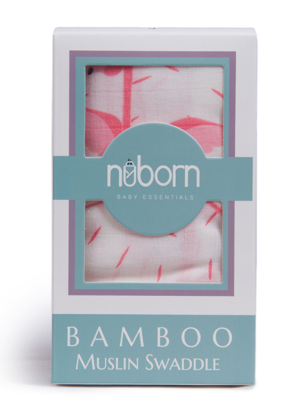 Nuborn Baby Essentials Flamingo Classic Muslin Swaddle Blanket (Multicolor- Image 2)