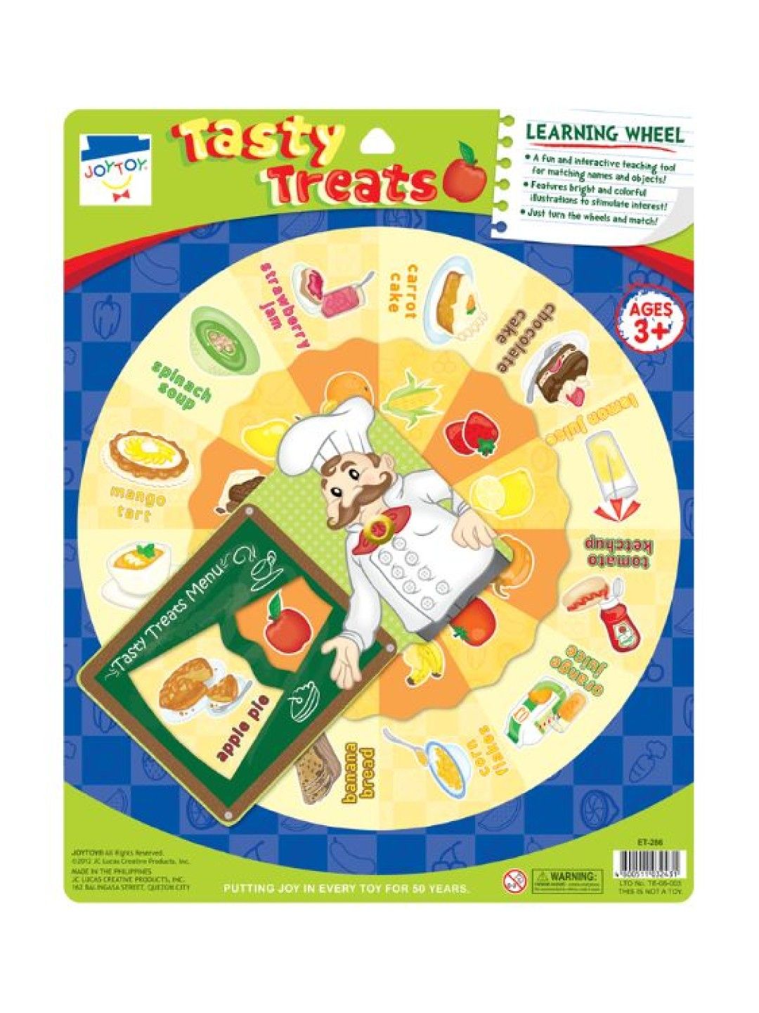 Joytoy Tasty Treats Wheel Chart