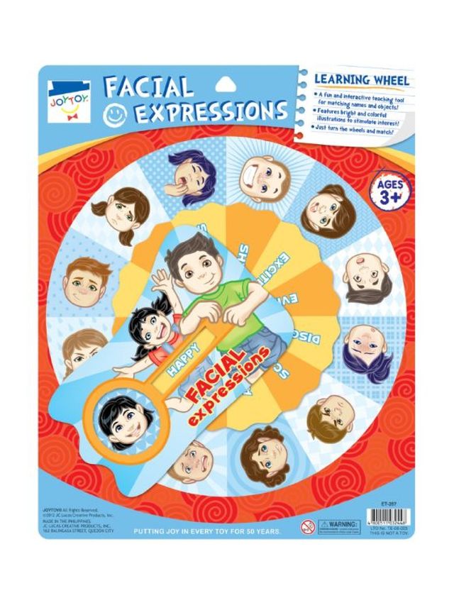 Joytoy Facial Expressions Wheel Chart edamama