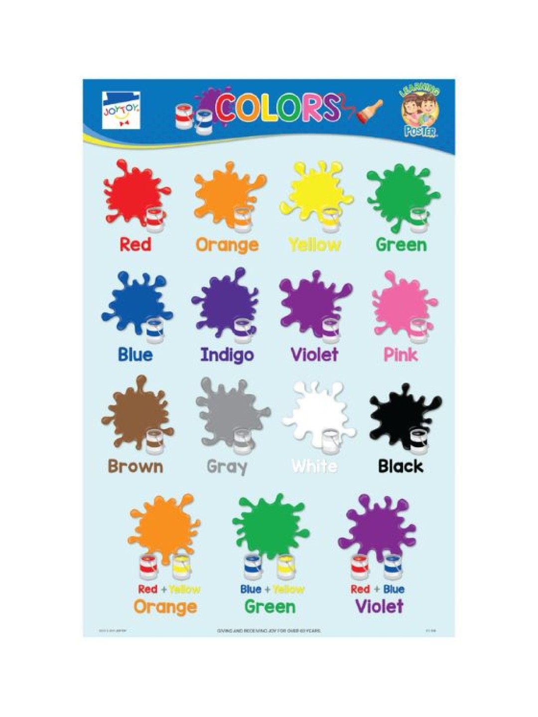 Joytoy Colors Poster