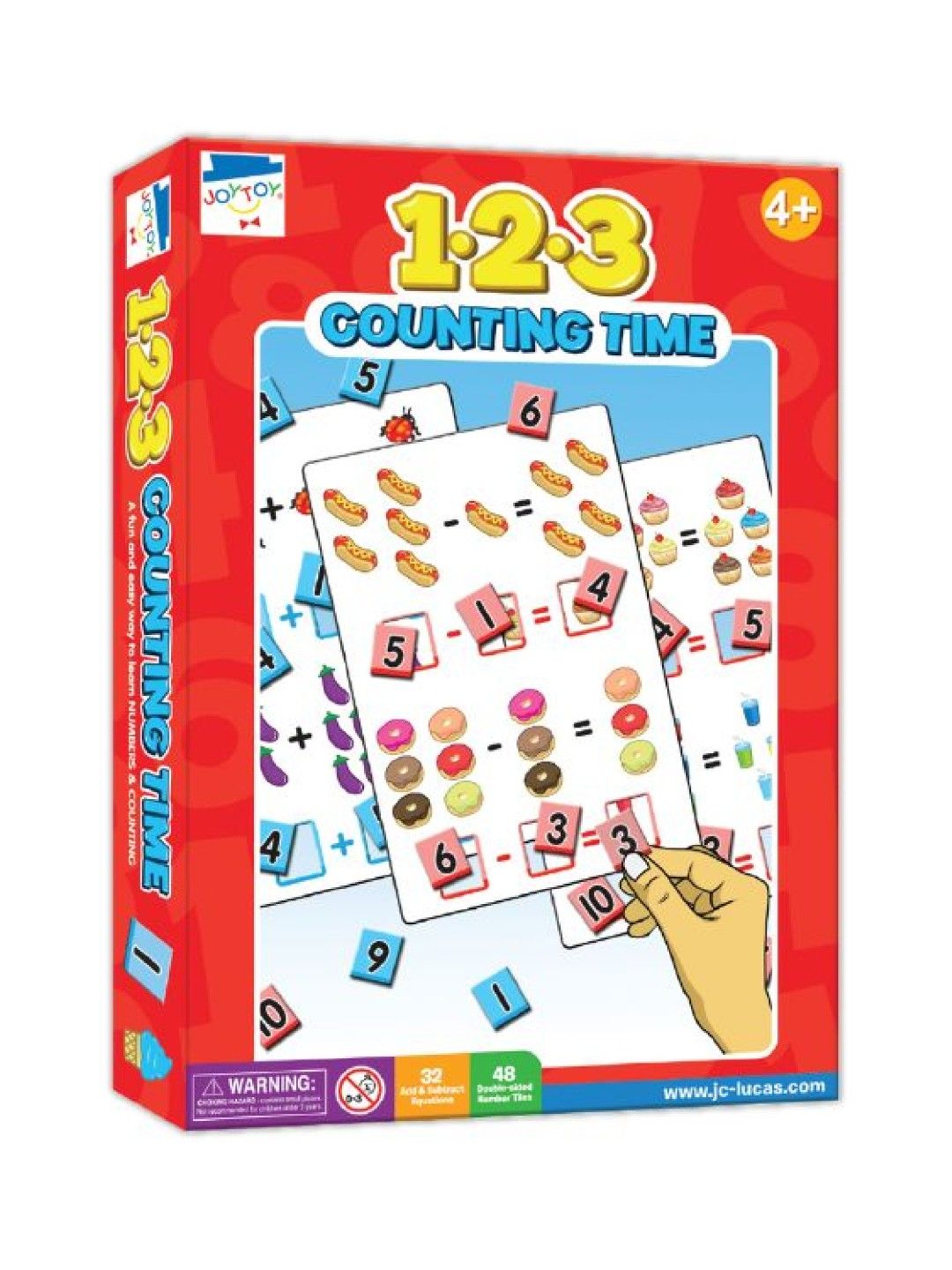 Joytoy 123 Counting Time (No Color- Image 1)