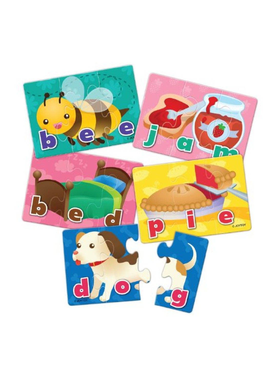 Joytoy Spelling Fun 3-Letter Puzzles (No Color- Image 2)