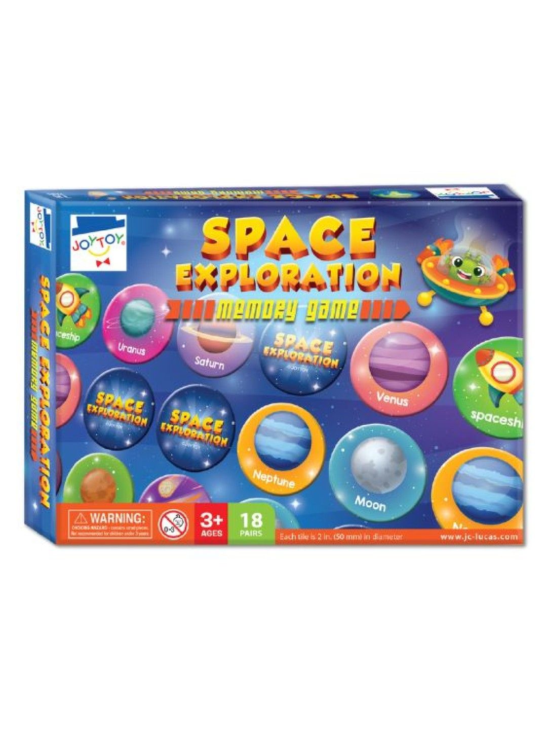 Joytoy Space Exploration Memory Game | edamama