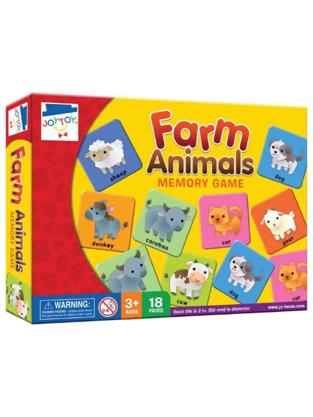 Joytoy Farm Animals Memory Game