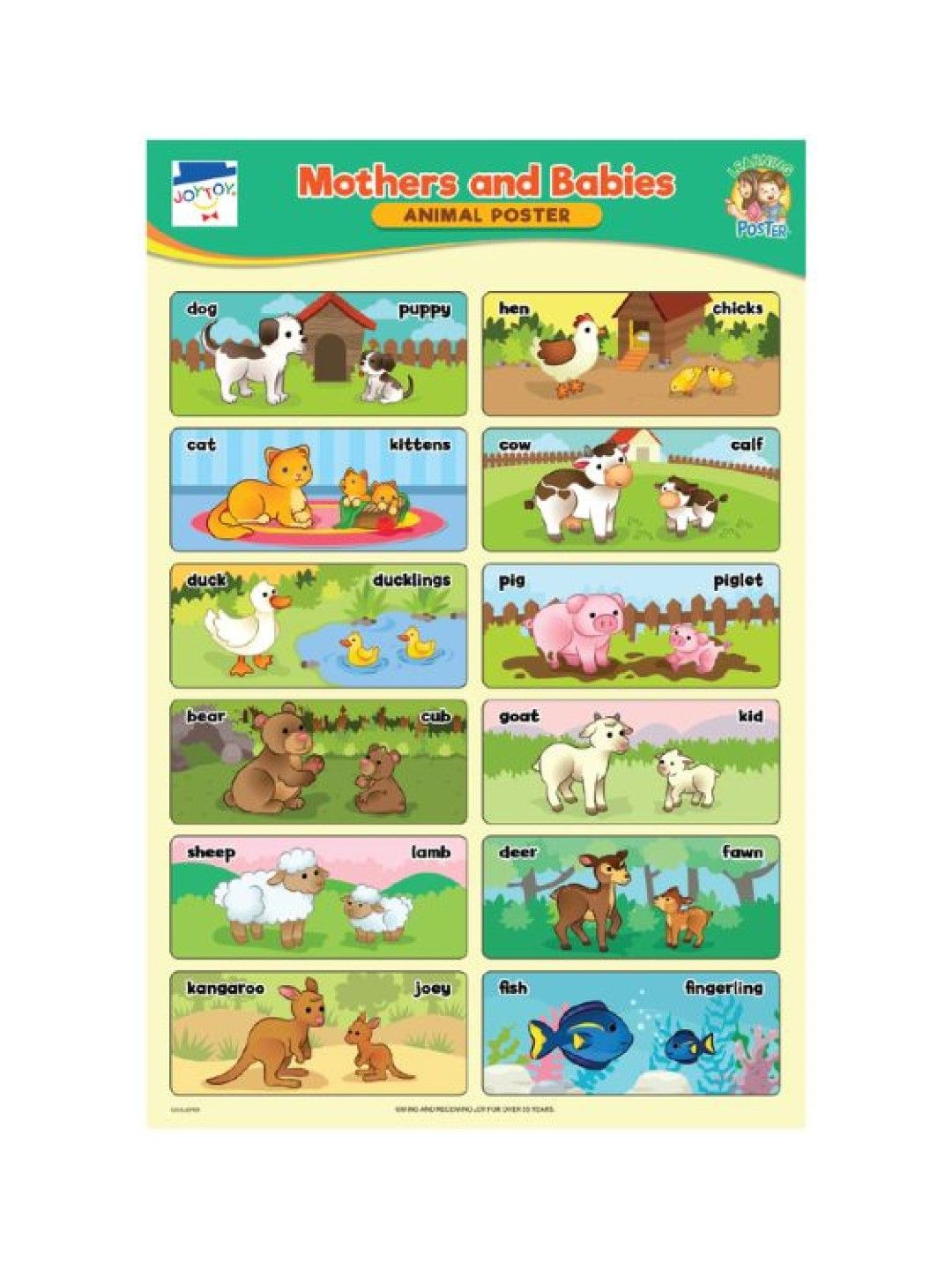 Joytoy Mothers & Babies Poster (No Color- Image 1)