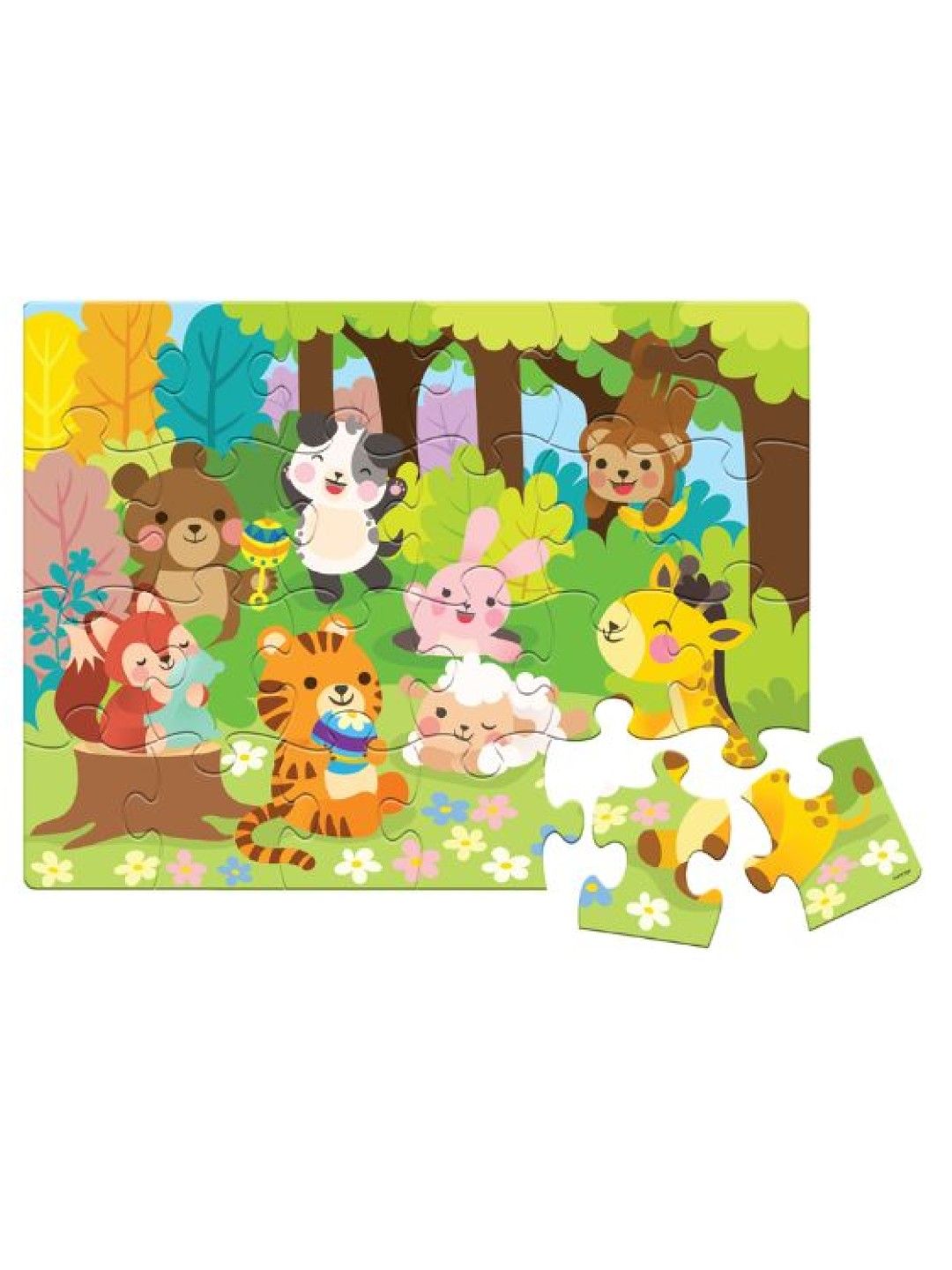 Joytoy Minibunch 24-Piece Floor Puzzle (No Color- Image 2)