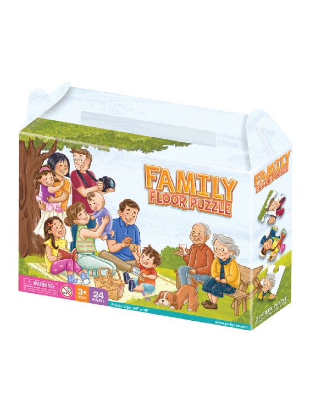 Joytoy Family Floor Puzzle (No Color- Image 1)