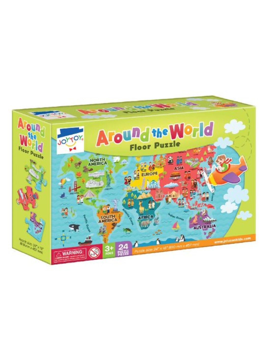 Joytoy Around the World Floor Puzzle