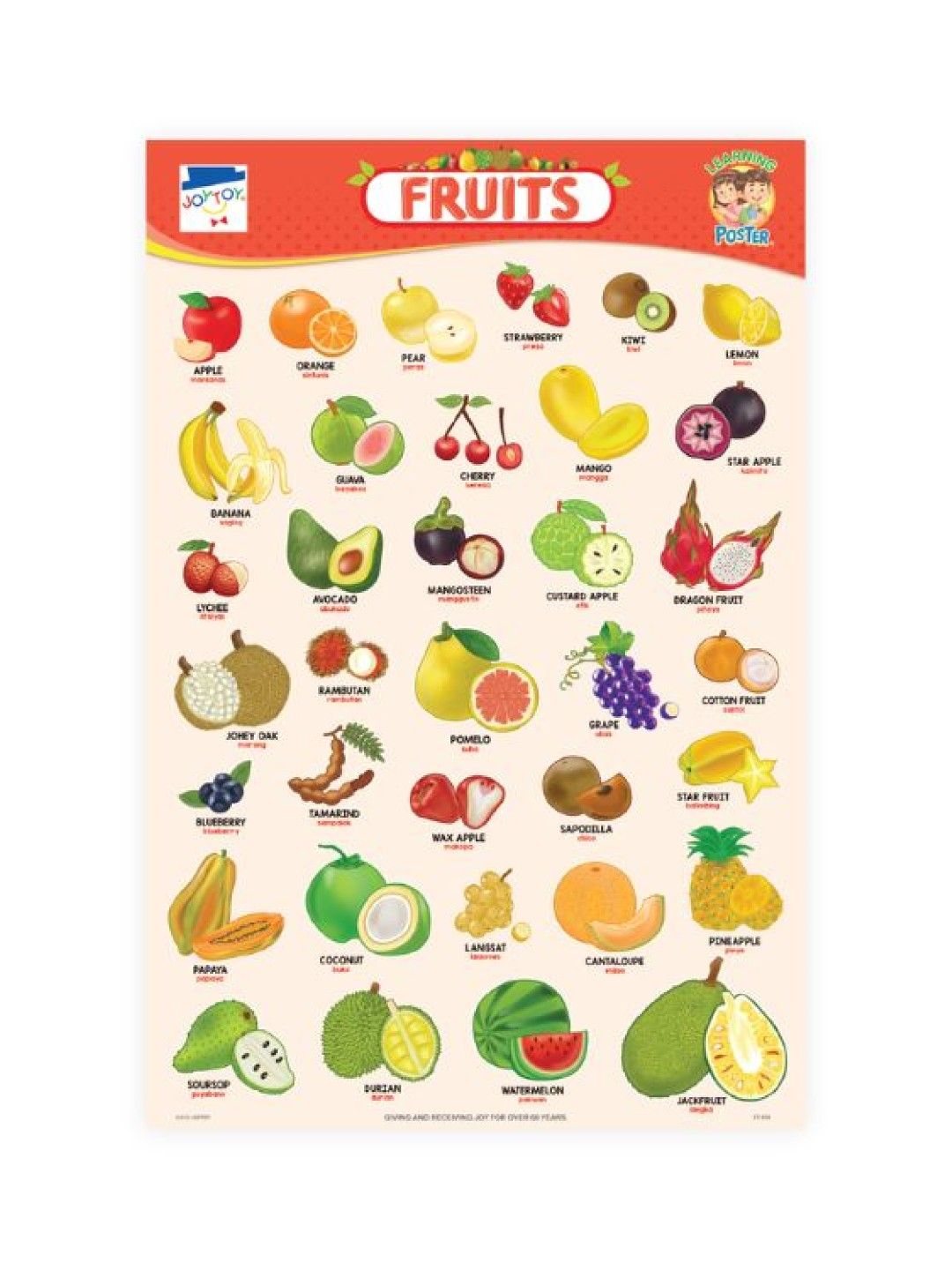 Joytoy Fruits Poster