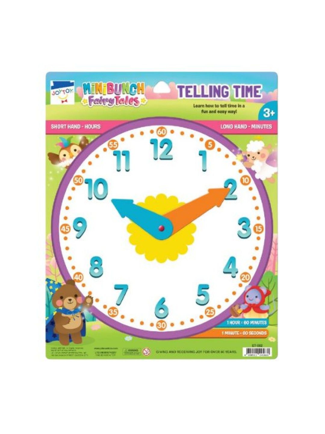 Joytoy Minibunch Fairy Tales Telling Time (ET-582A- Image 1)