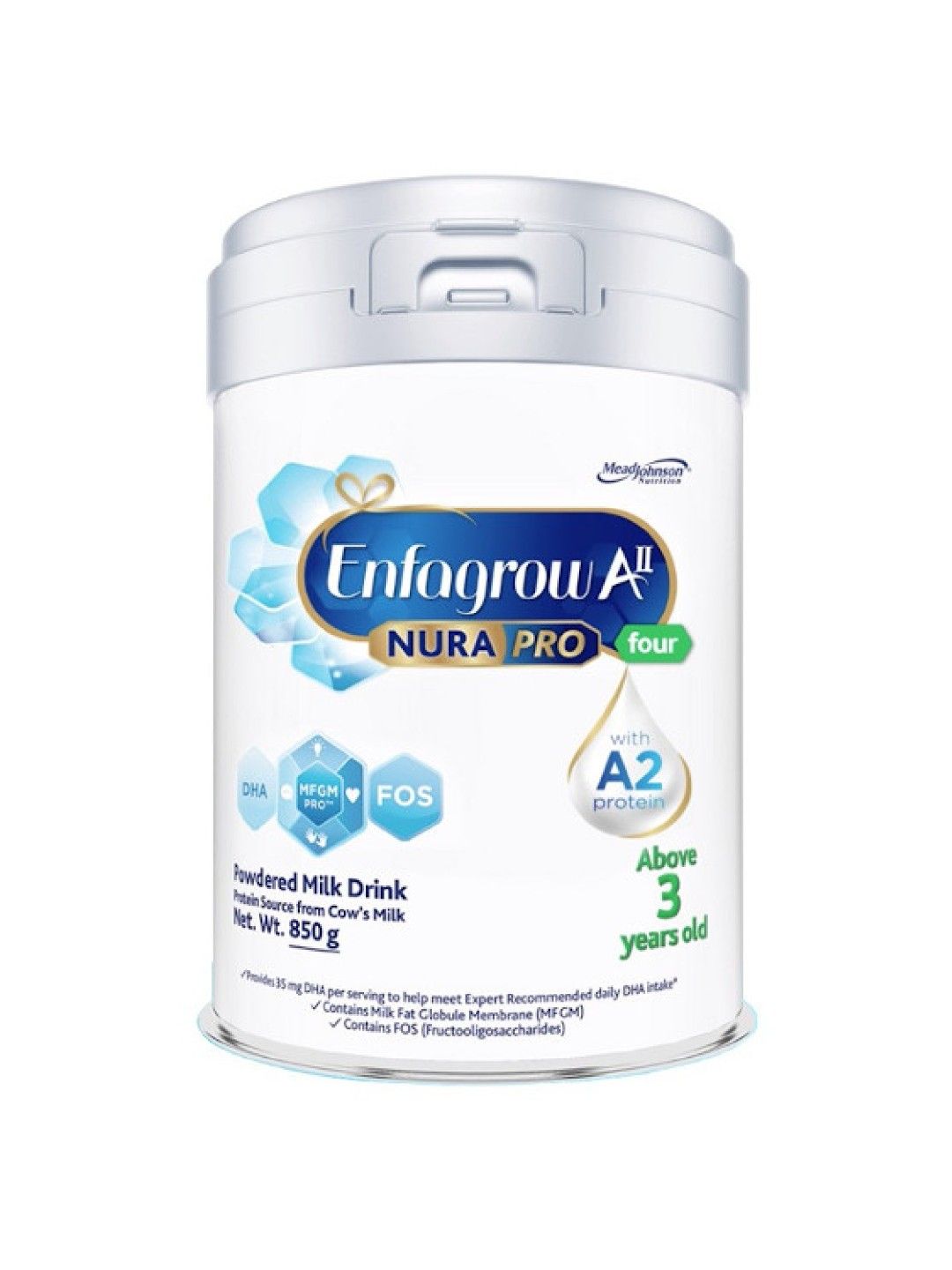 Enfagrow A+ Four Nurapro Enfagrow AII Nurapro Four Powdered Milk Drink for 3+ years old (850g) (No Color- Image 1)