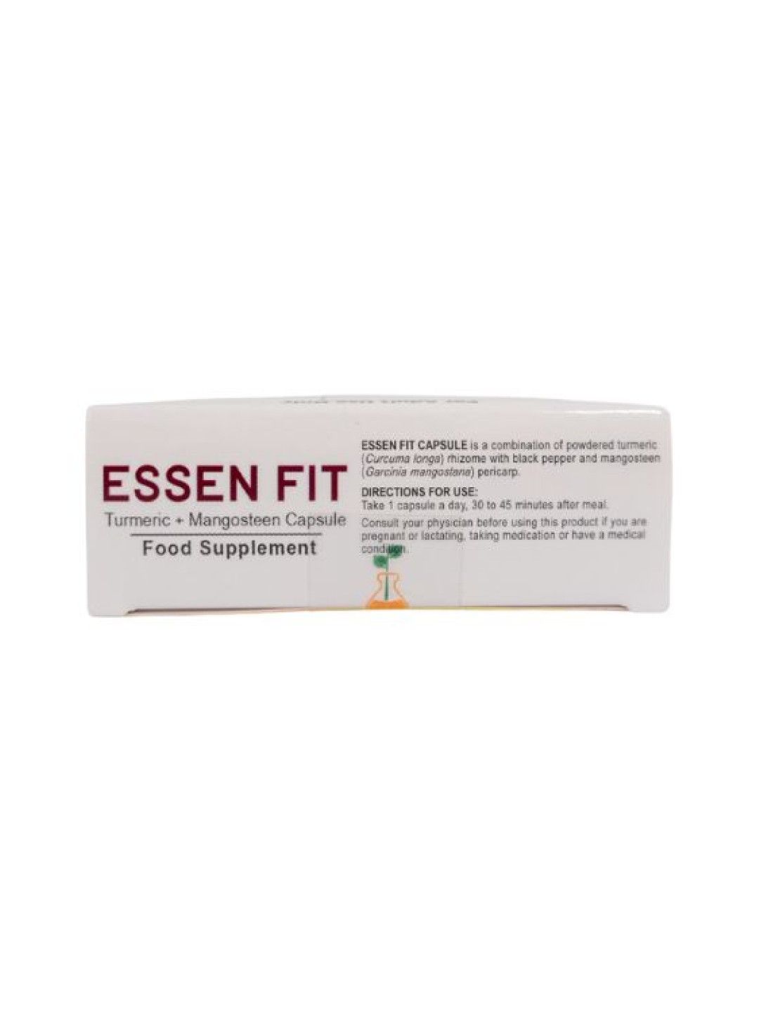 Essen Fit Turmeric + Mangosteen Capsule 500mg (30s) (No Color- Image 4)