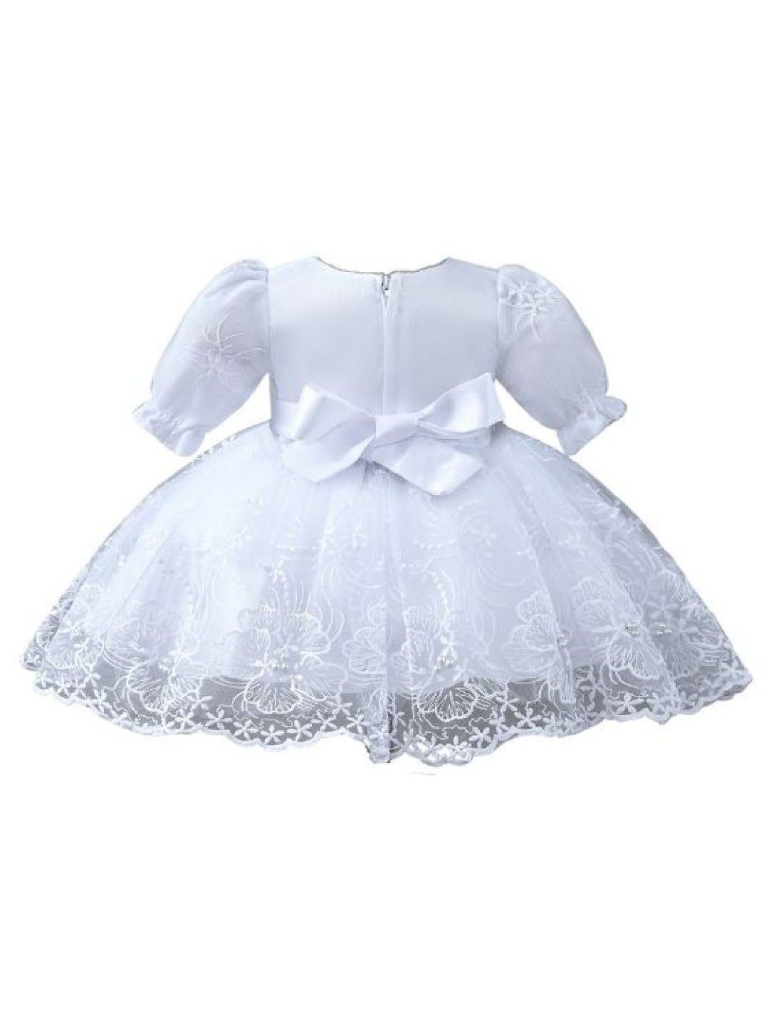 Seams 195 Eve One Piece Baptismal Dress (White- Image 2)