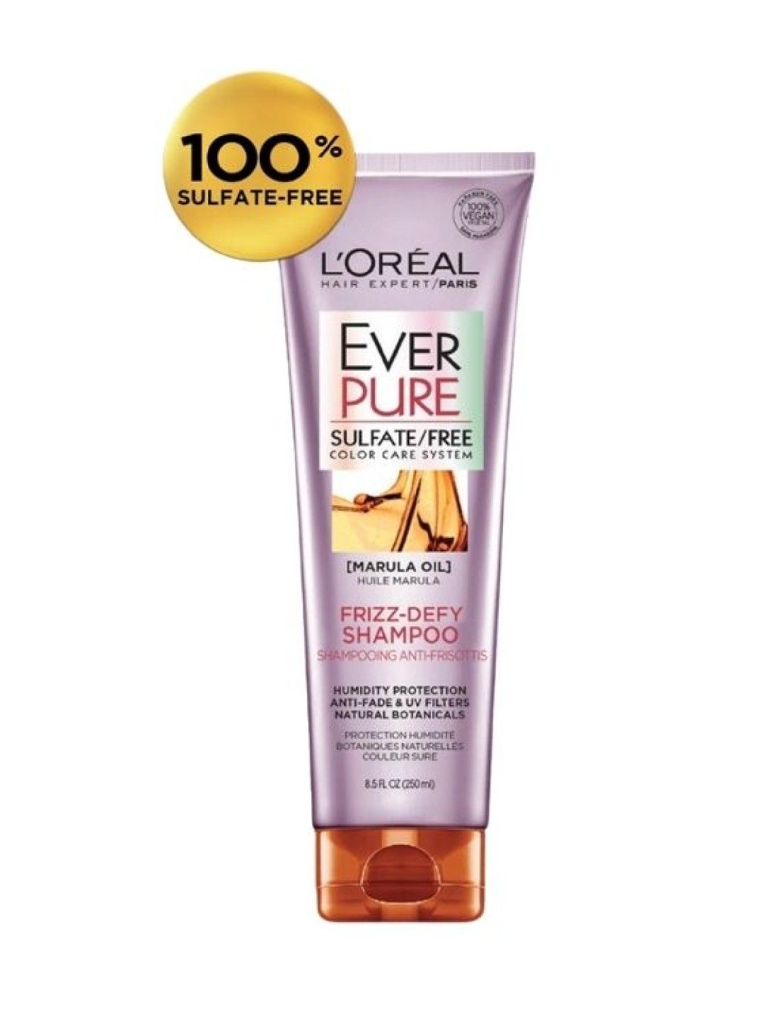 L'Oreal Paris Ever Pure Frizz-Defy Hair Color Shampoo (250ml)