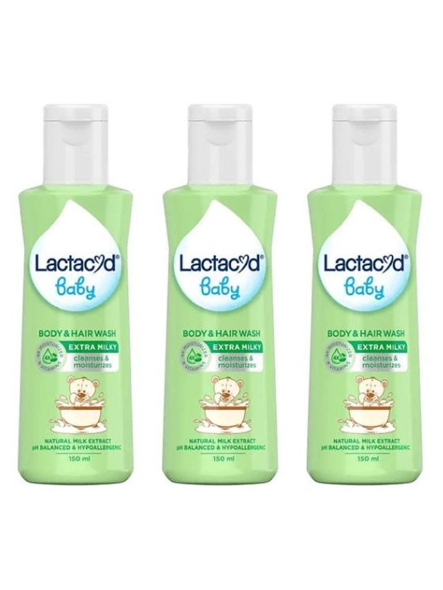Lactacyd Baby Extra Milky 2-in-1 Body and Hair Wa… edamama
