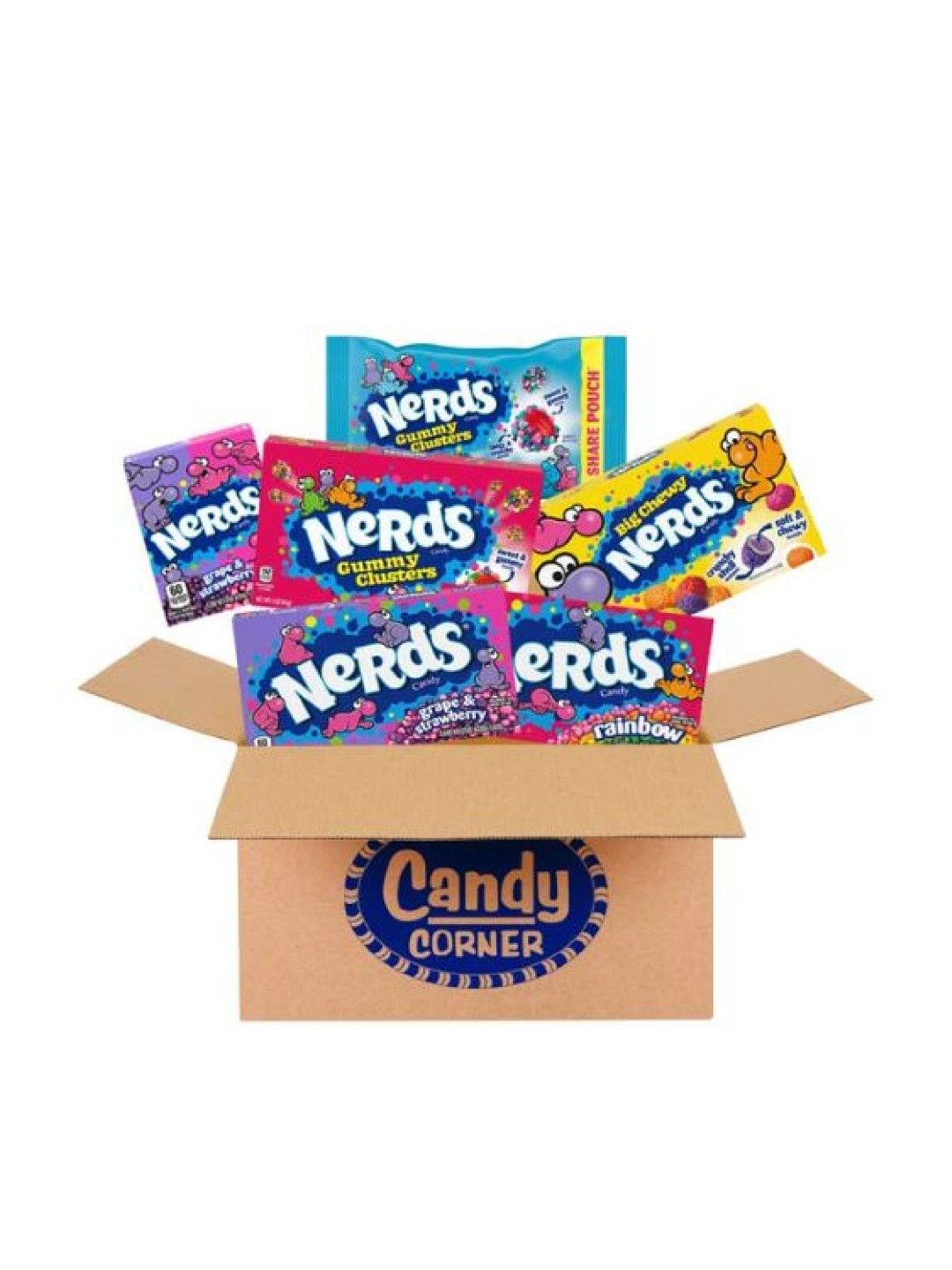 Candy Corner Snack Box Nerds Mix