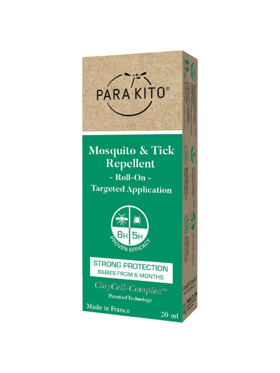 Para'kito Mosquito and Tick Rep Roll-On Strong Protection (No Color- Image 3)