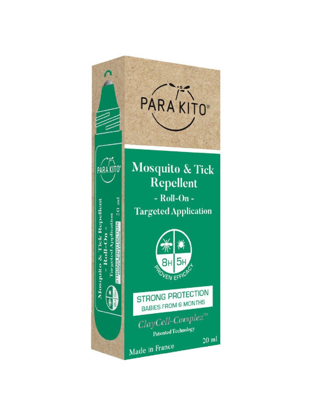 Para'kito Mosquito and Tick Rep Roll-On Strong Protection (No Color- Image 2)