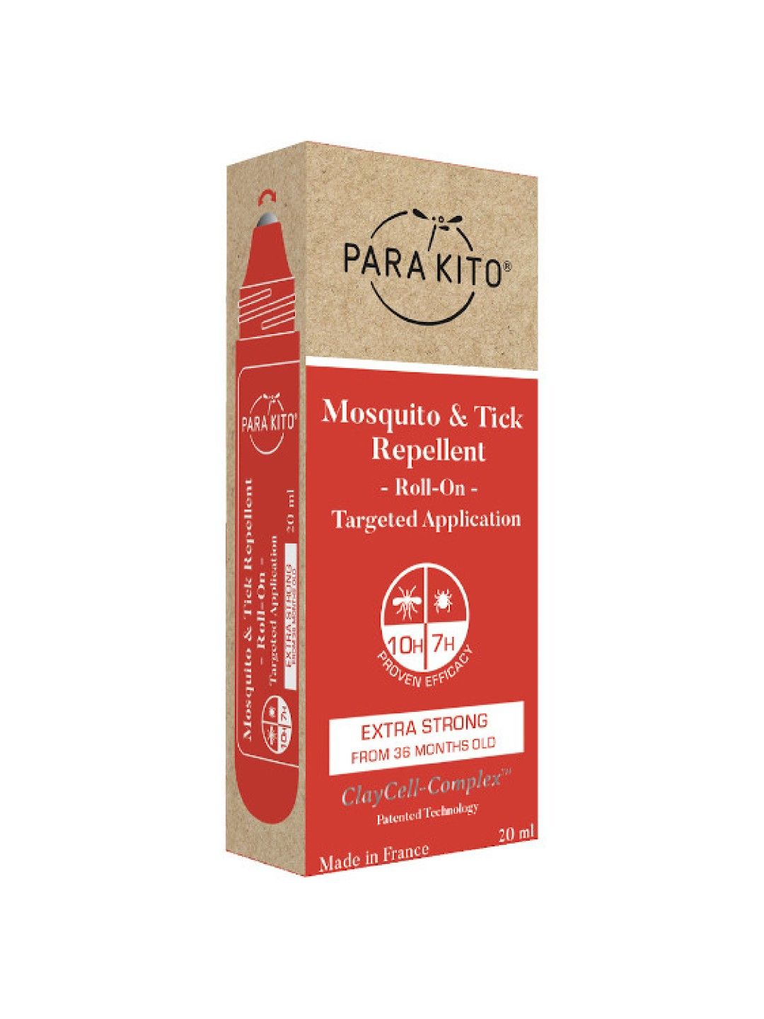 Para'kito Mosquito and Tick Rep Roll-On Extra Strong Protection (No Color- Image 2)