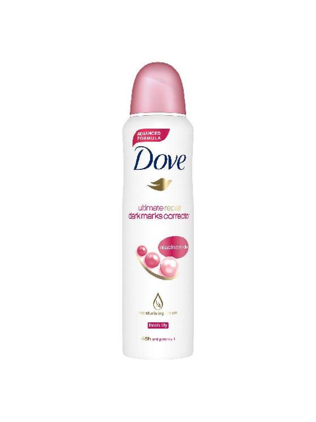Dove Deodorant Spray Ultimate Repair Dark Marks Corrector Fresh Lily (135ml)