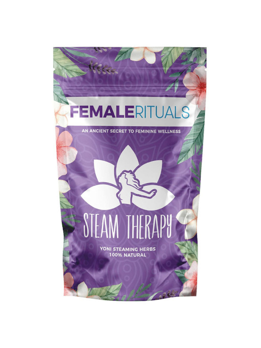 Female Rituals Yoni Steam - Steam Therapy Natural Herbs (2oz) (No Color- Image 1)