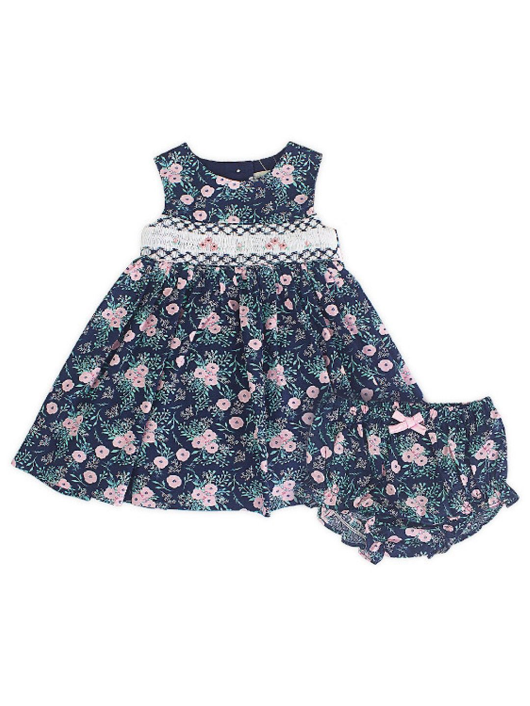 Periwinkle Freema Baby Dress Set