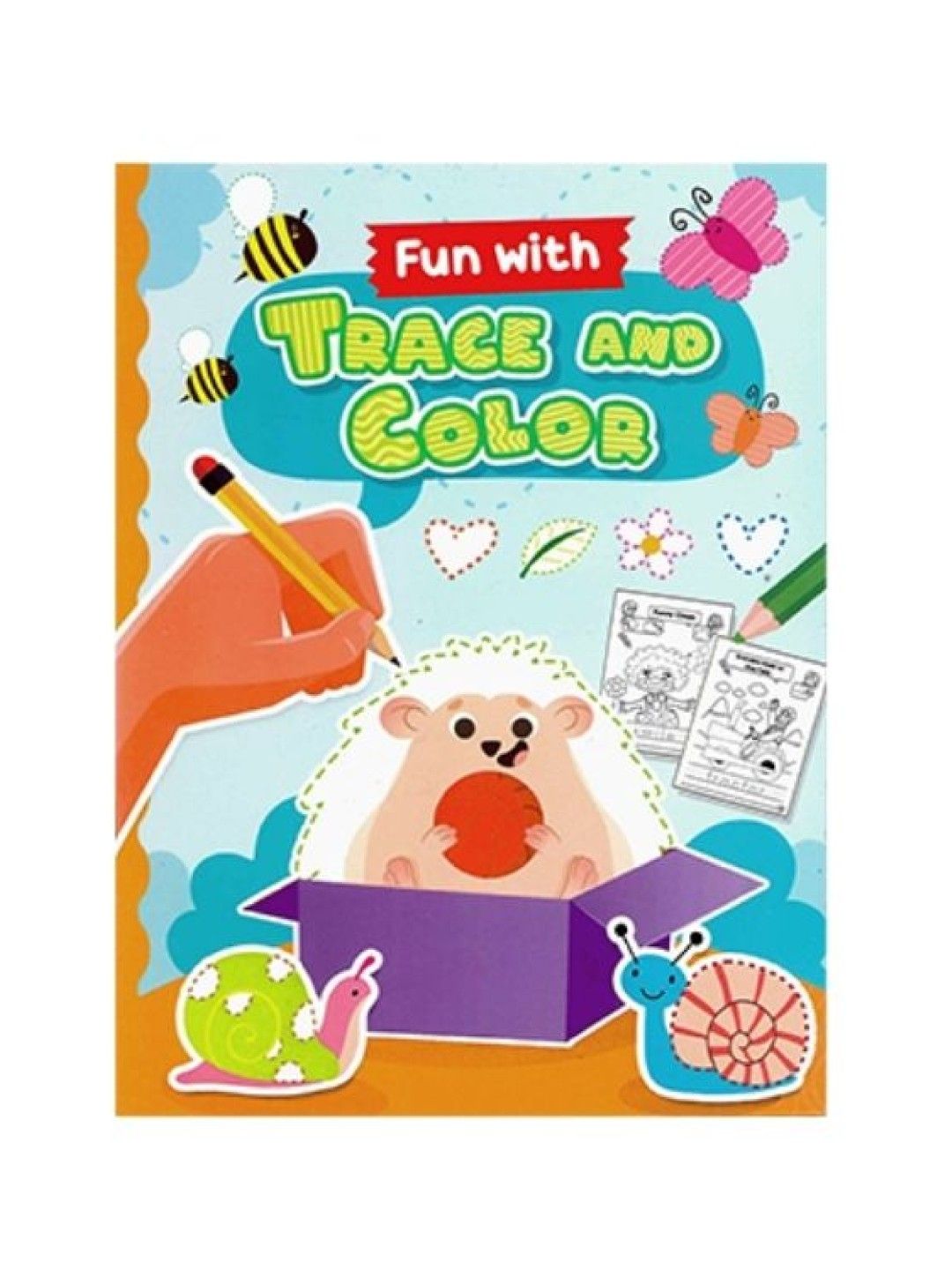 Learning is Fun Fun With Basic Skills - Trace And Color (No Color- Image 1)
