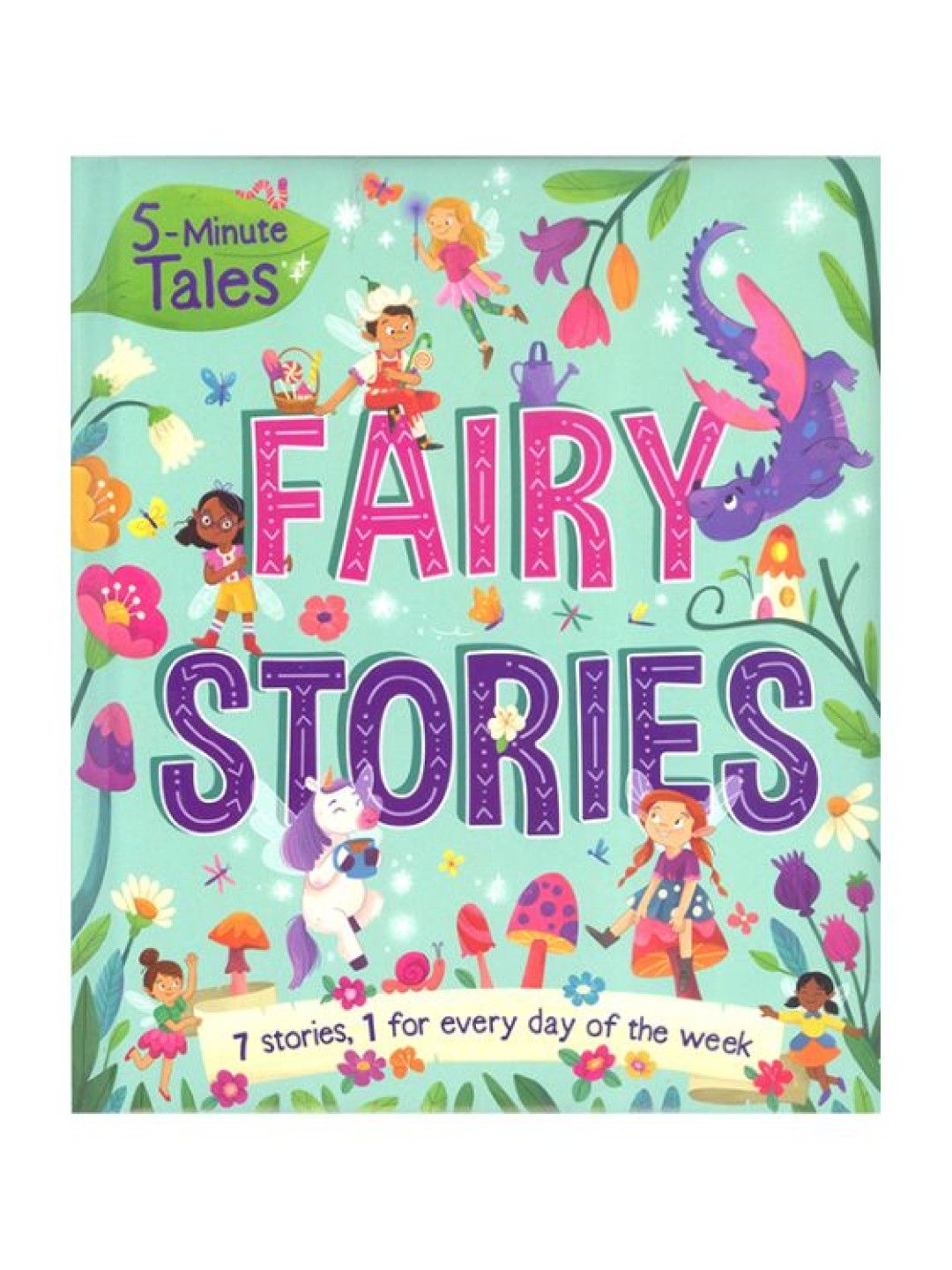Learning is Fun 5 Minute Tales Padded - Fairy Stories (No Color- Image 1)