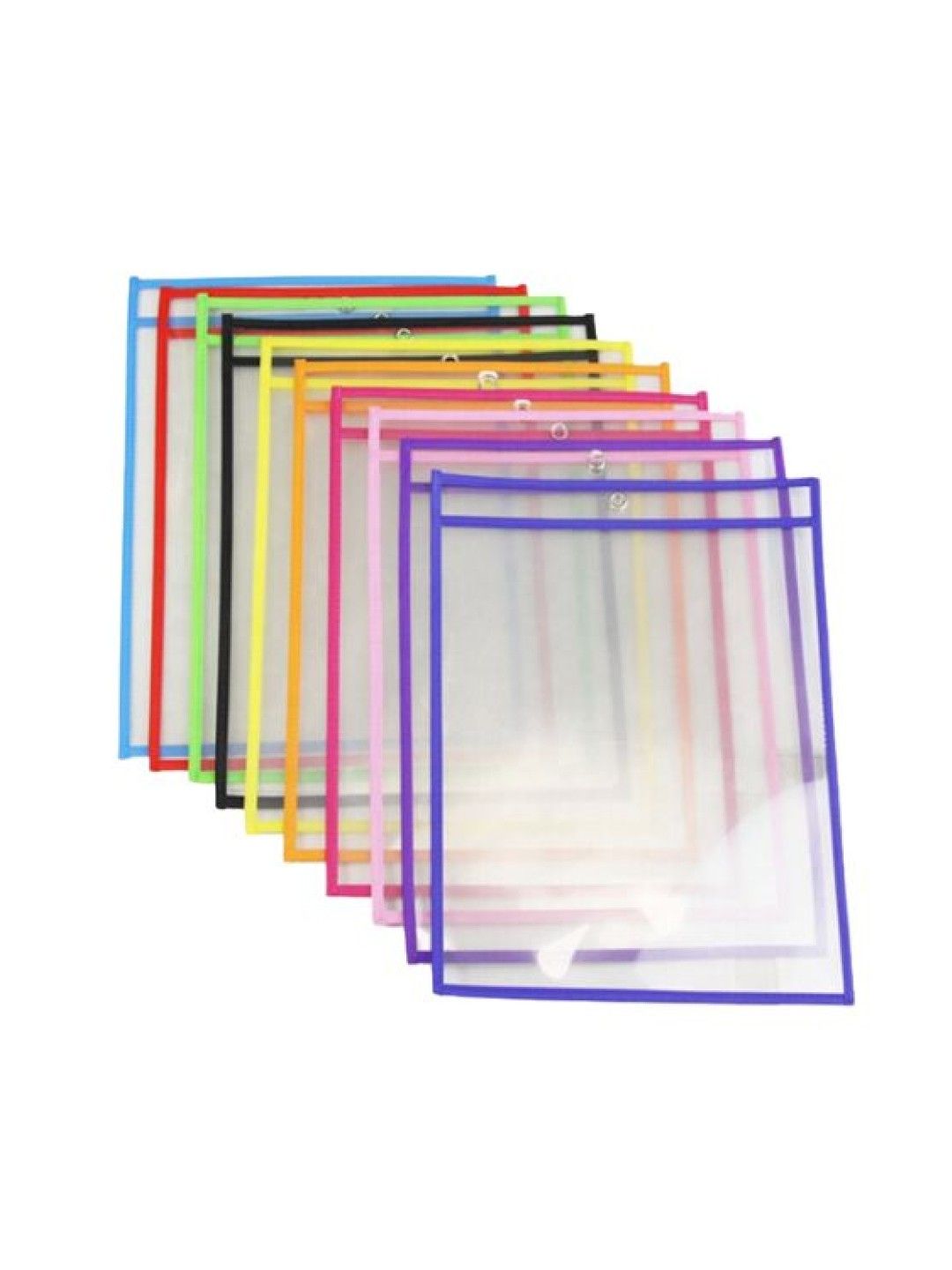 Famgro Dry Erase Pockets Reusable Transparent A4 Size (1pc) (No Color- Image 1)