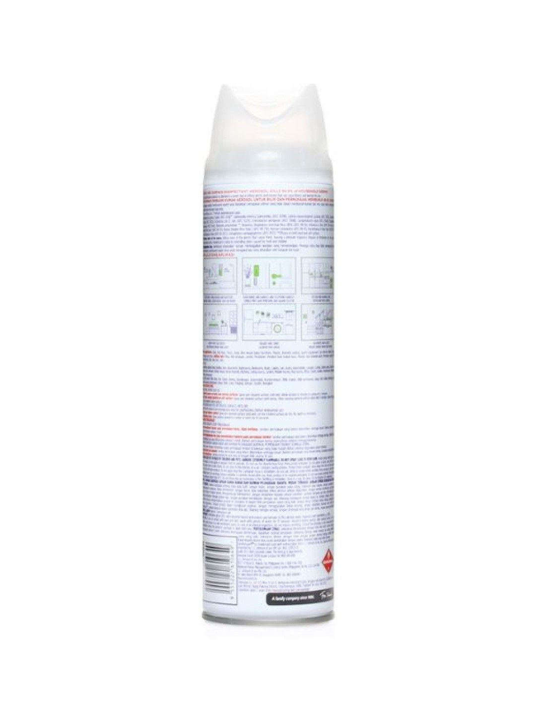 Family Guard Disinfectant Room & Multi-Surface Spray Aerosol Citrus (280ml) (No Color- Image 2)