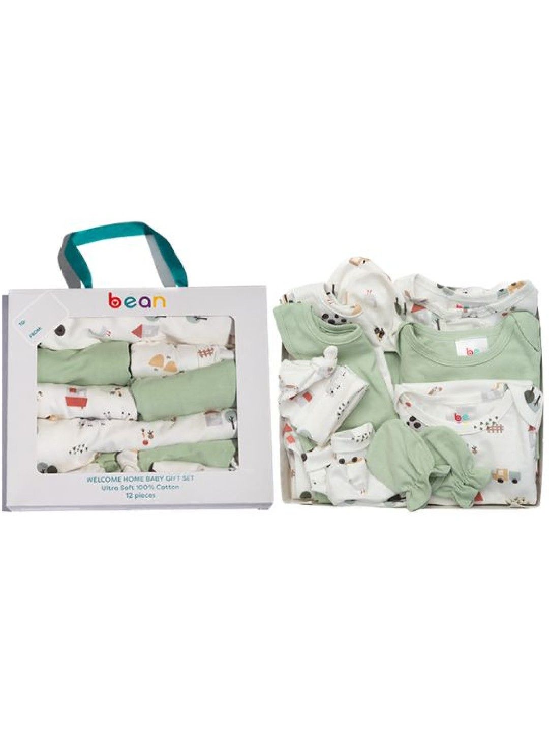 bean fashion Baby Wear Gift Set 12 pcs (Farm- Image 3)