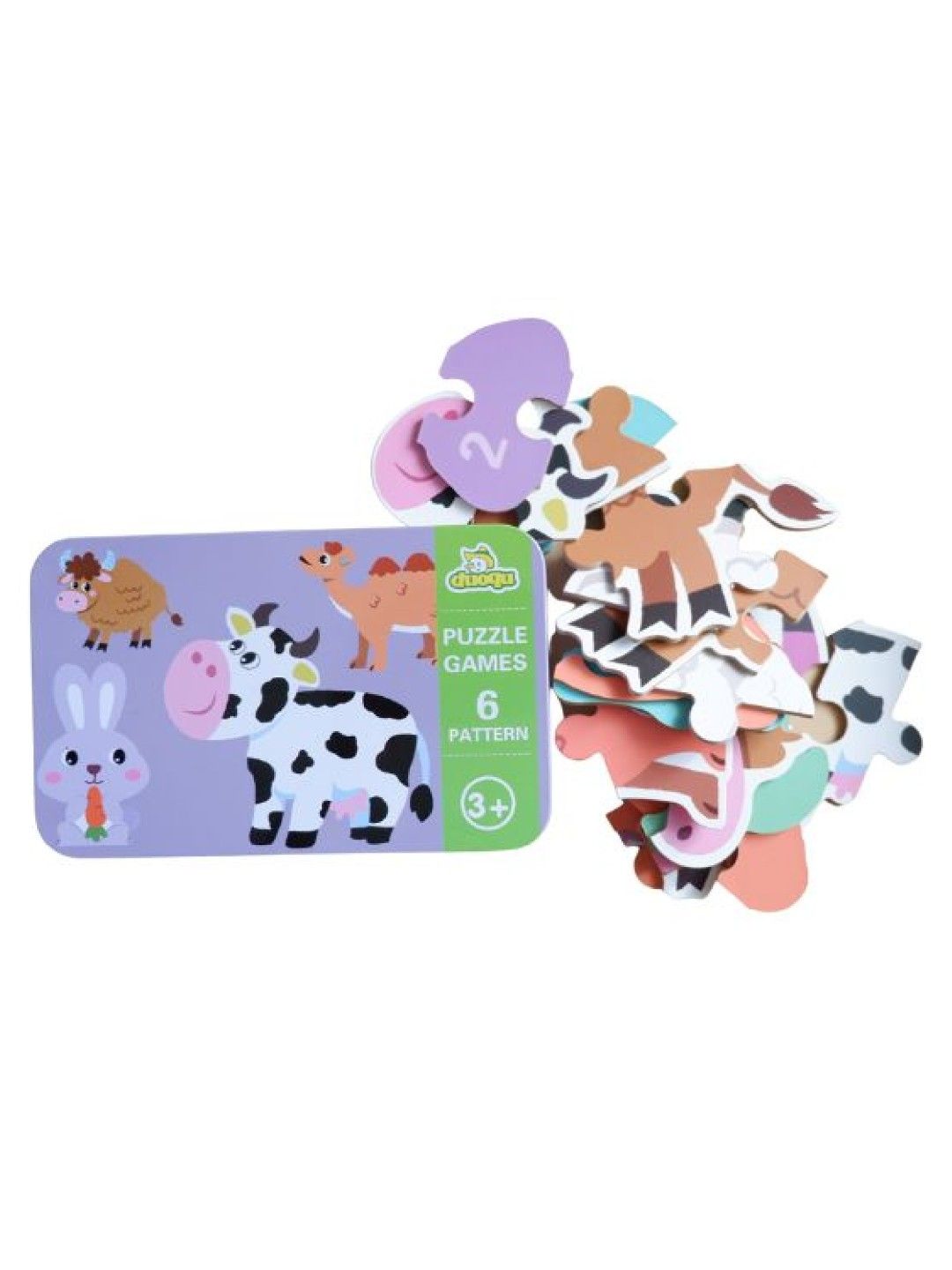 Matmat + Lulu Jigsaw Educational Puzzle In A Can