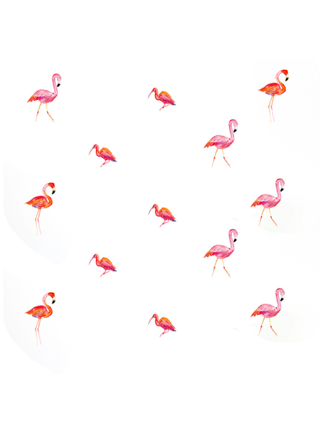 Baboo Basix Feather Them Pink Peel and Stick DIY Wall Decals