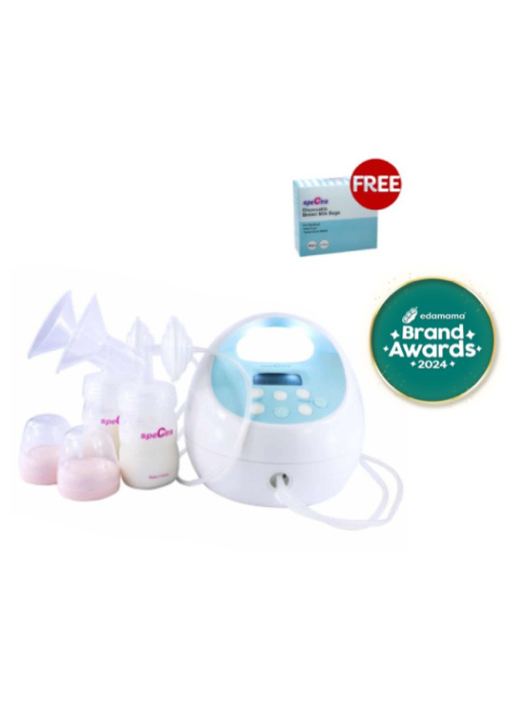 Spectra S1 Plus Hospital Grade Rechargeable Double Electric Breast Pump (No Color- Image 1)