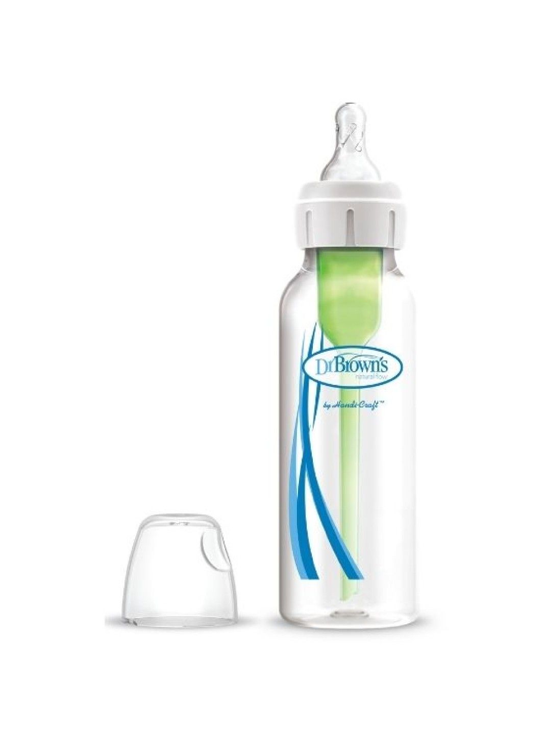 Dr. Brown's Feeding Bottle (8 oz/250 ml) Option+ PP Narrow Neck (No Color- Image 1)