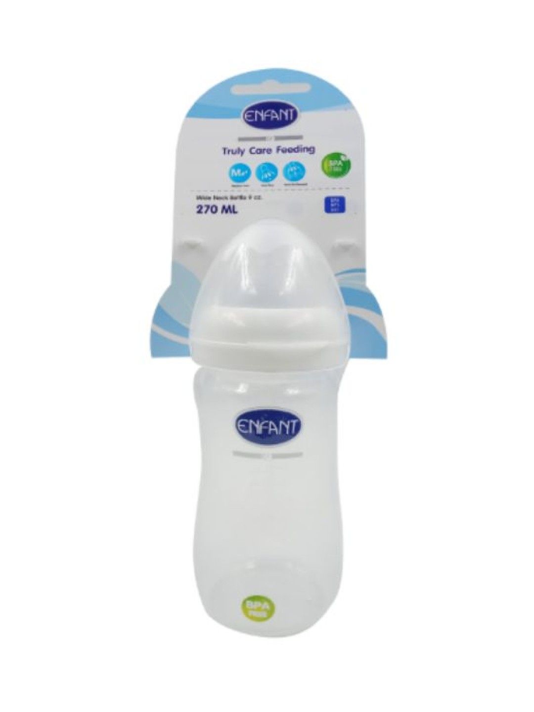 Enfant Feeding Bottle Wide Neck (9oz) (No Color- Image 1)