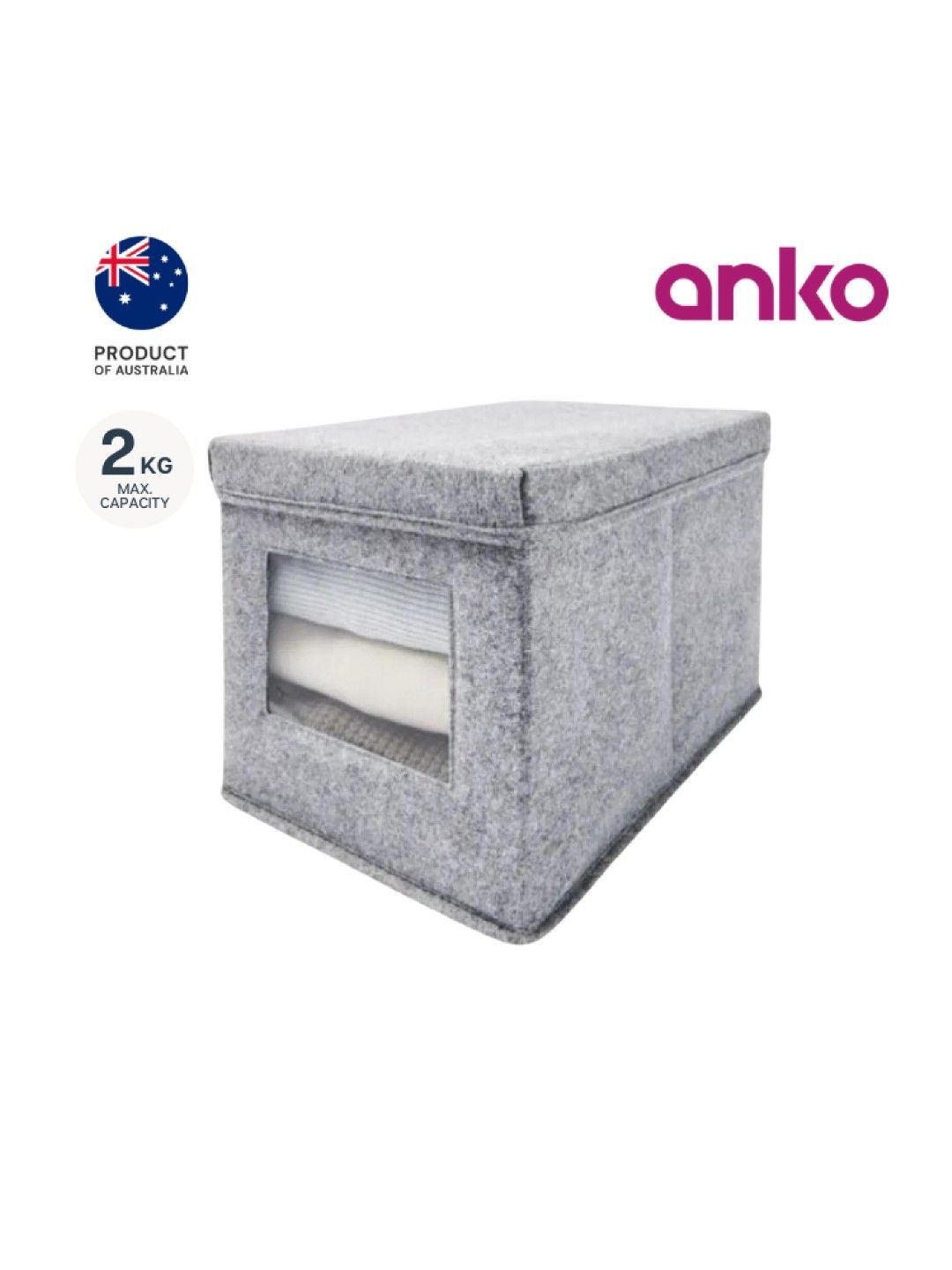 Anko Felt Box with Window