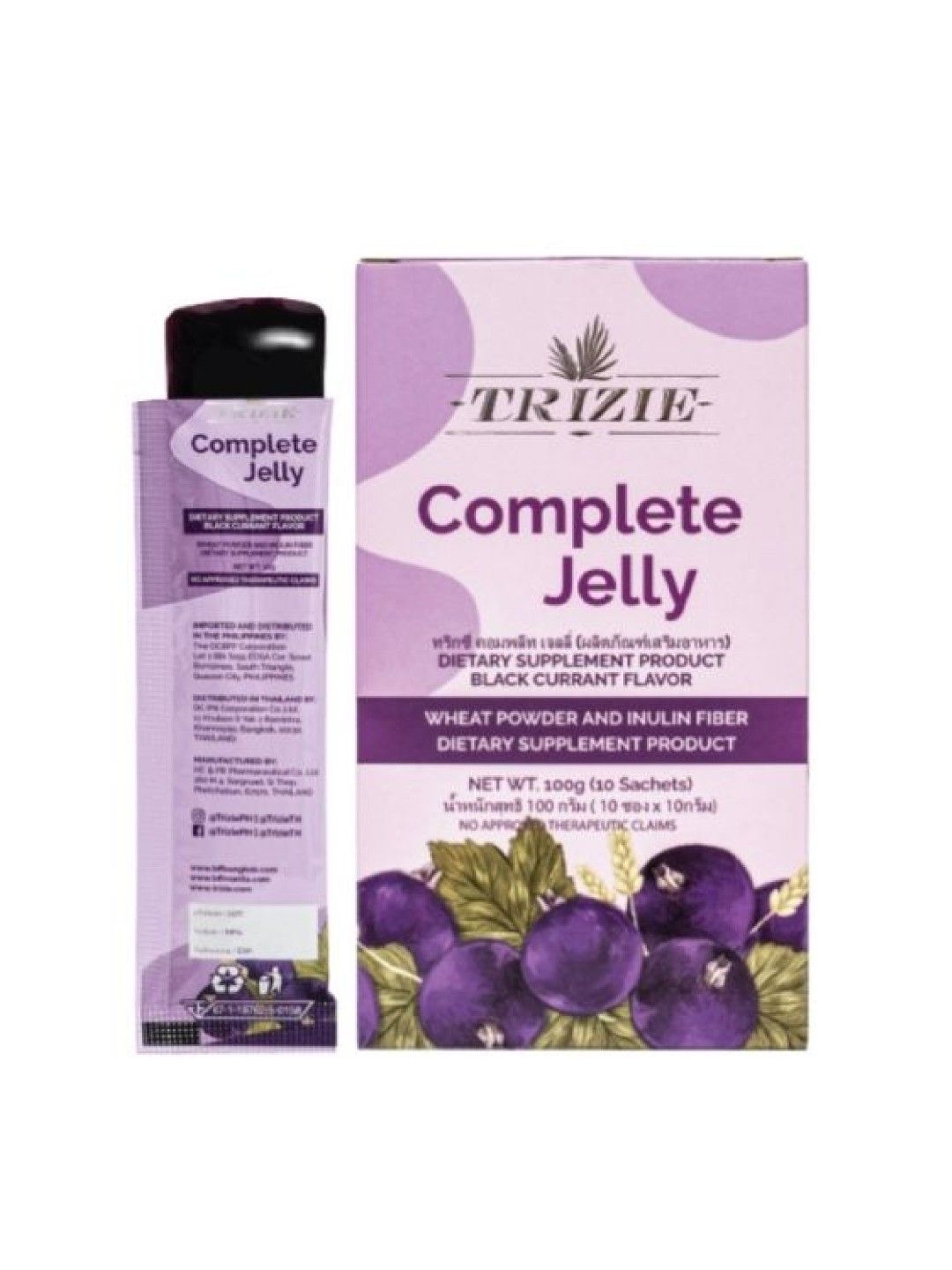 TRIZIE Fiber Complete Jelly (Jelly Supplement For Digestive Health) (No Color- Image 1)