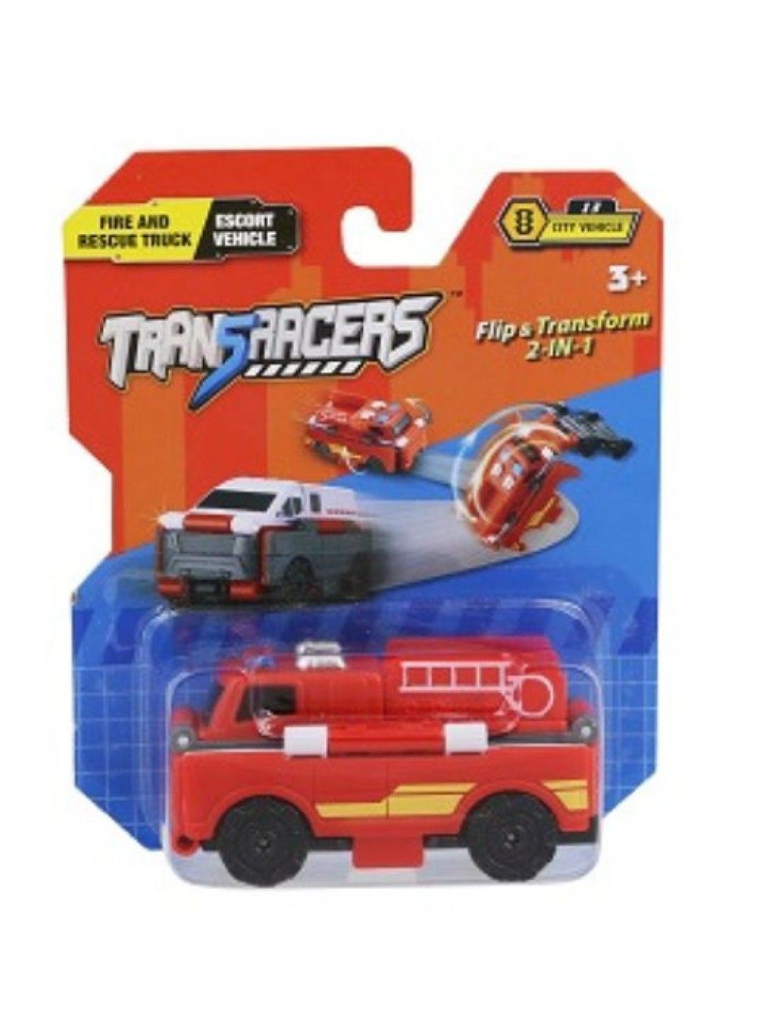 Auldey Fire Engine Car / Transport Vehicle (No Color- Image 1)